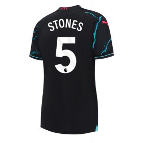 Manchester City John Stones #5 Tredje Kläder Dam 2023-24 Kortärmad